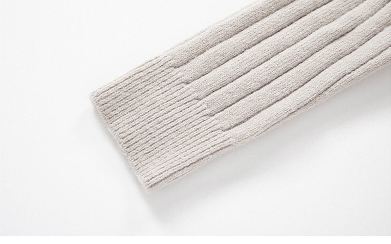 Herrtröja med Lång Ärmar och Halvpolo med halv Zip Design