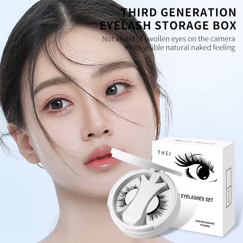 Magnetic false eyelashes Integrated