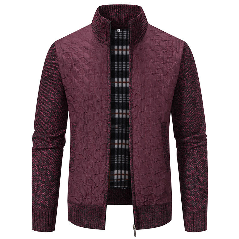 Trendiga Långärmad Slim Fit Jackor med Ståkrage – Perfekt för Höst/Vinter