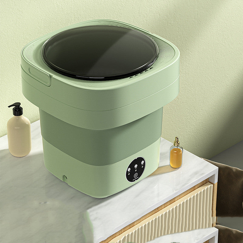 Mini hopfällbar tvättmaskin Bärbar