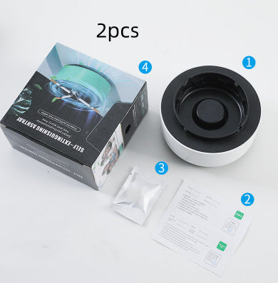 Nordic Smoke Removal Air Purifying Ashtray
