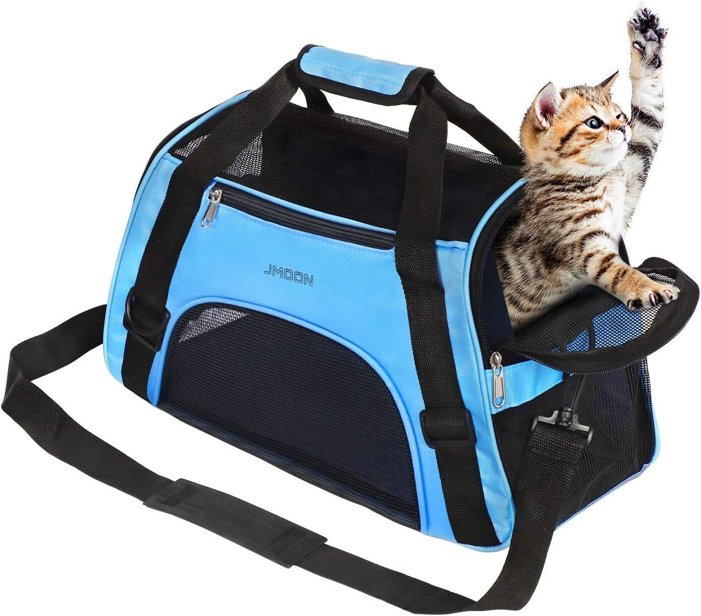 Praktisk och Snygg Transparent Bärväska för Hund och Katt