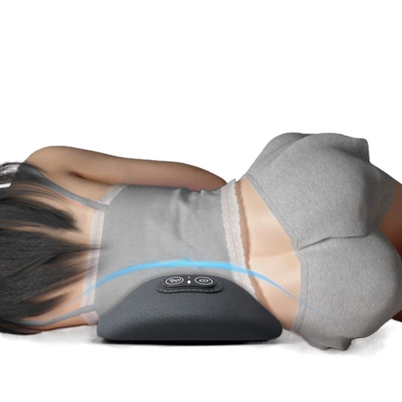 Ergonomisk ländryggskudde med värme och massage – Retrodesign