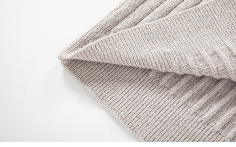 Herrtröja med Lång Ärmar och Halvpolo med halv Zip Design