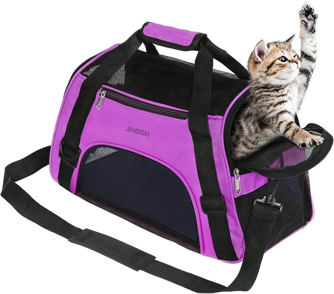 Praktisk och Snygg Transparent Bärväska för Hund och Katt