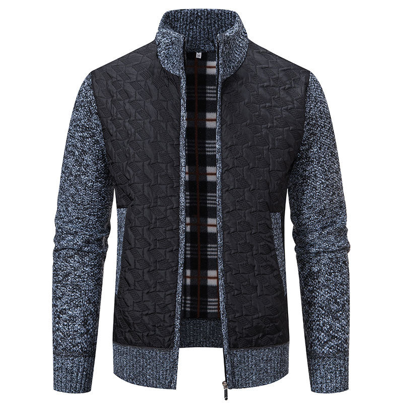 Trendiga Långärmad Slim Fit Jackor med Ståkrage – Perfekt för Höst/Vinter